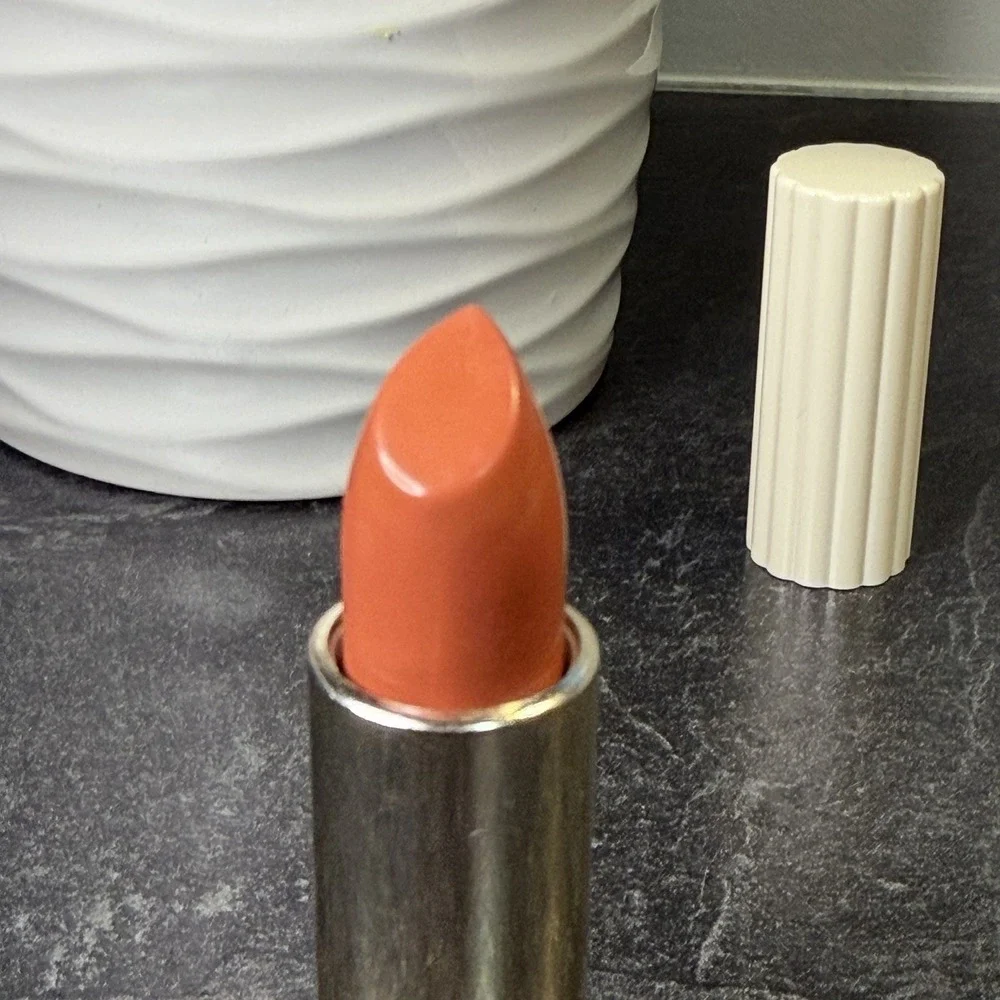 Vintage Estee Lauder All‎ Day Lipstick Nectar Classic Ribbed Tube Full Size VHTF